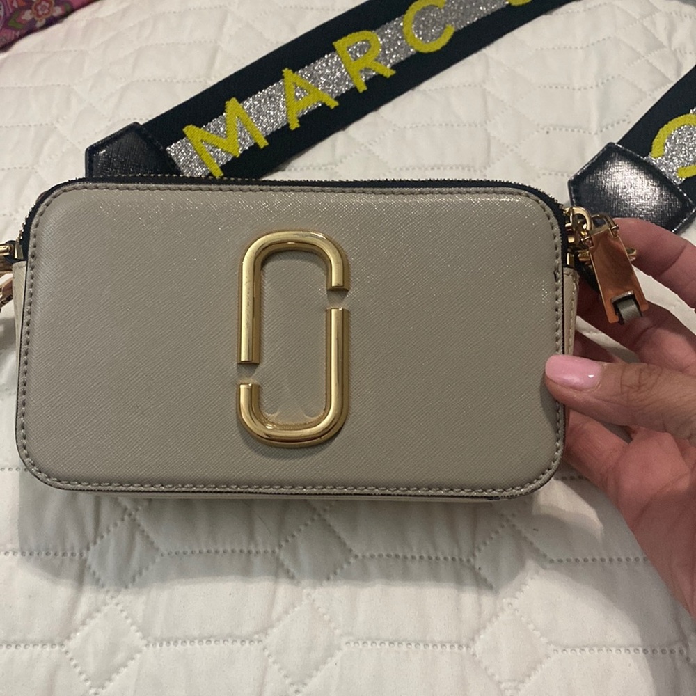 Marc Jacobs Snapshot Logo Strap Camera Bag
